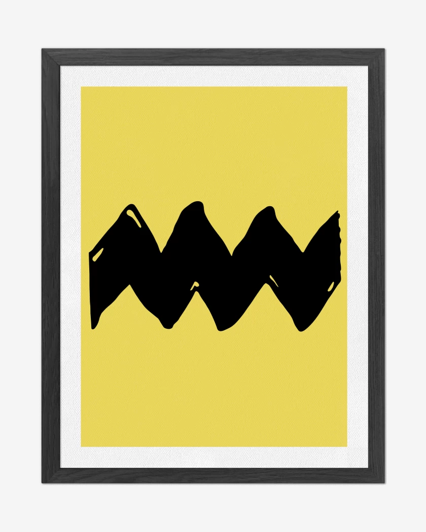 Cuadro decorativo Amarillo de Charlie Brown