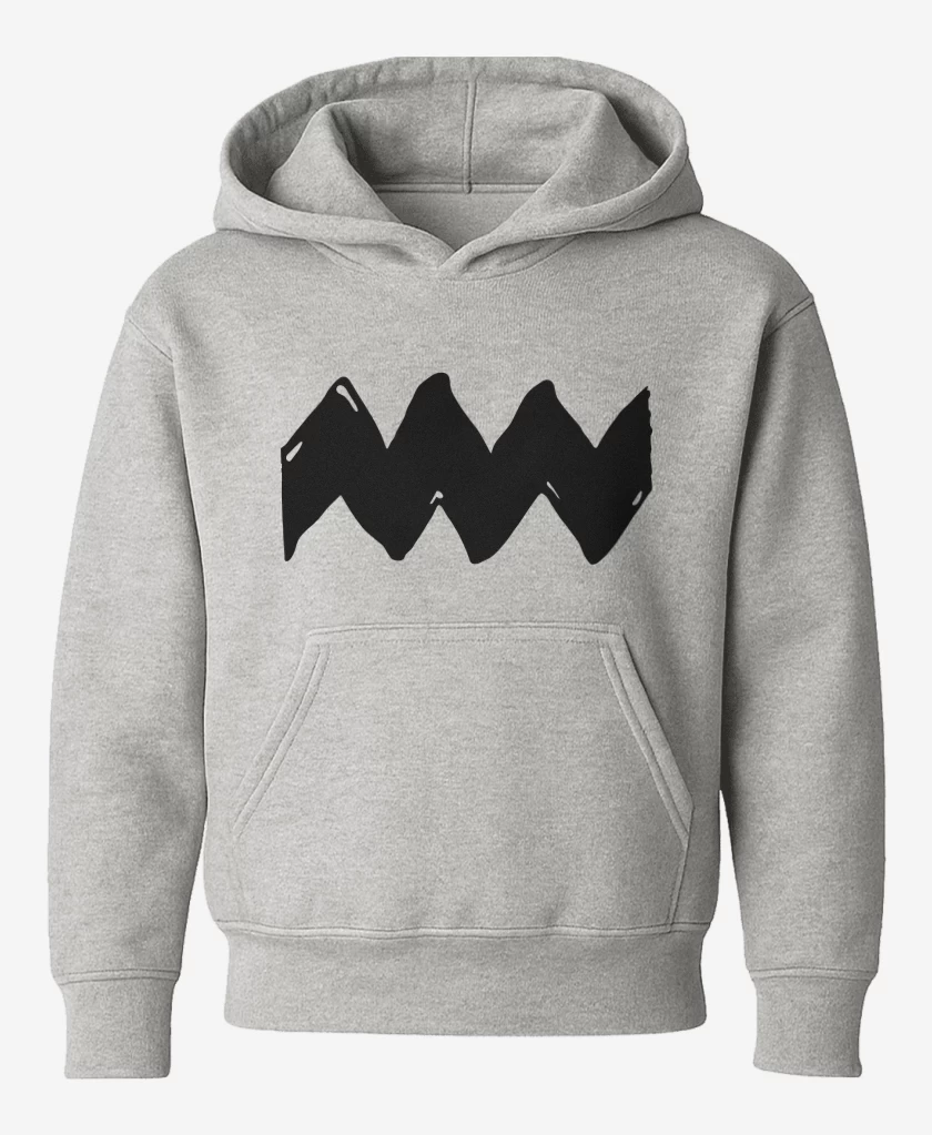 Poleron de niño Gris Melange de Charlie Brown