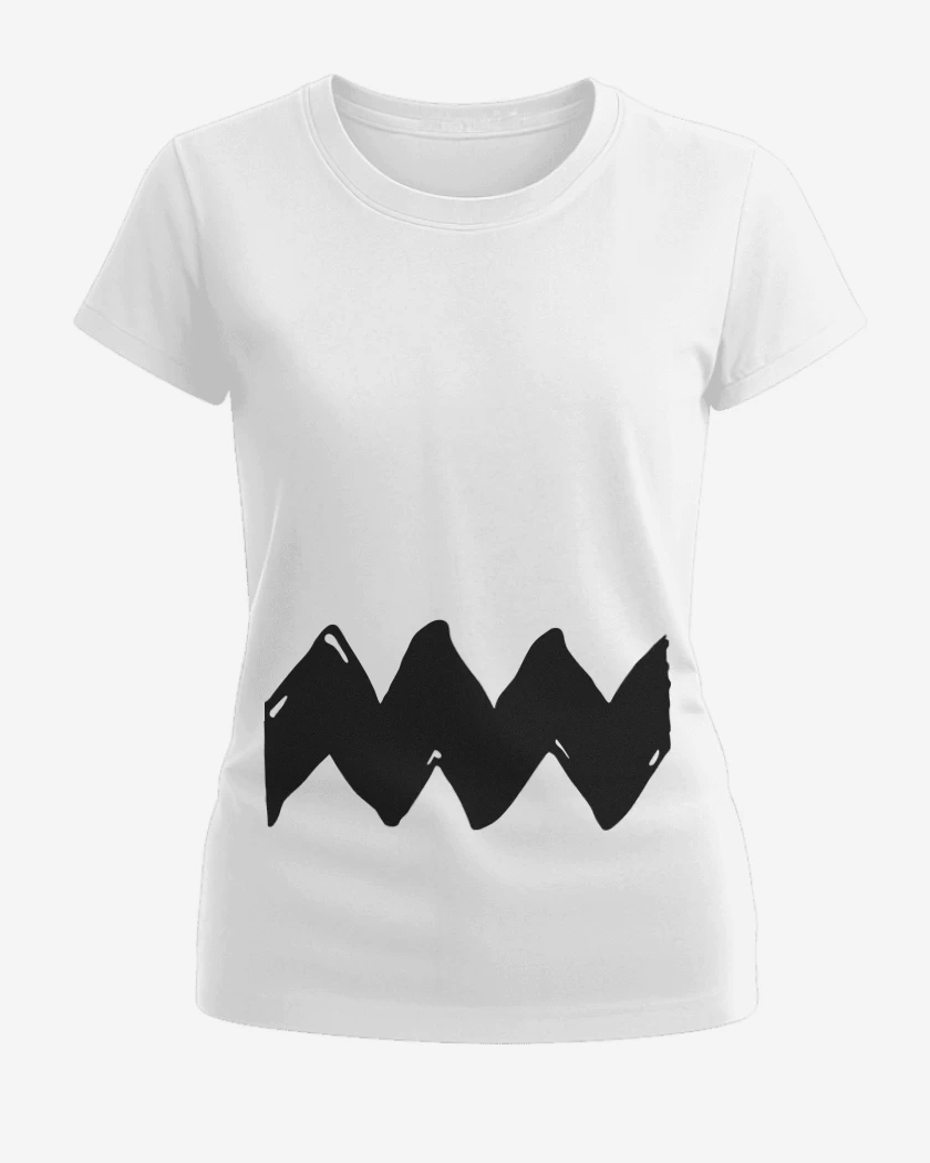 Polera de Mujer Blanco de Charlie Brown