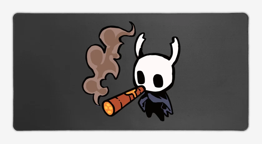 Mouse pad Gamer Carbon de Hollow Knight tabaquito