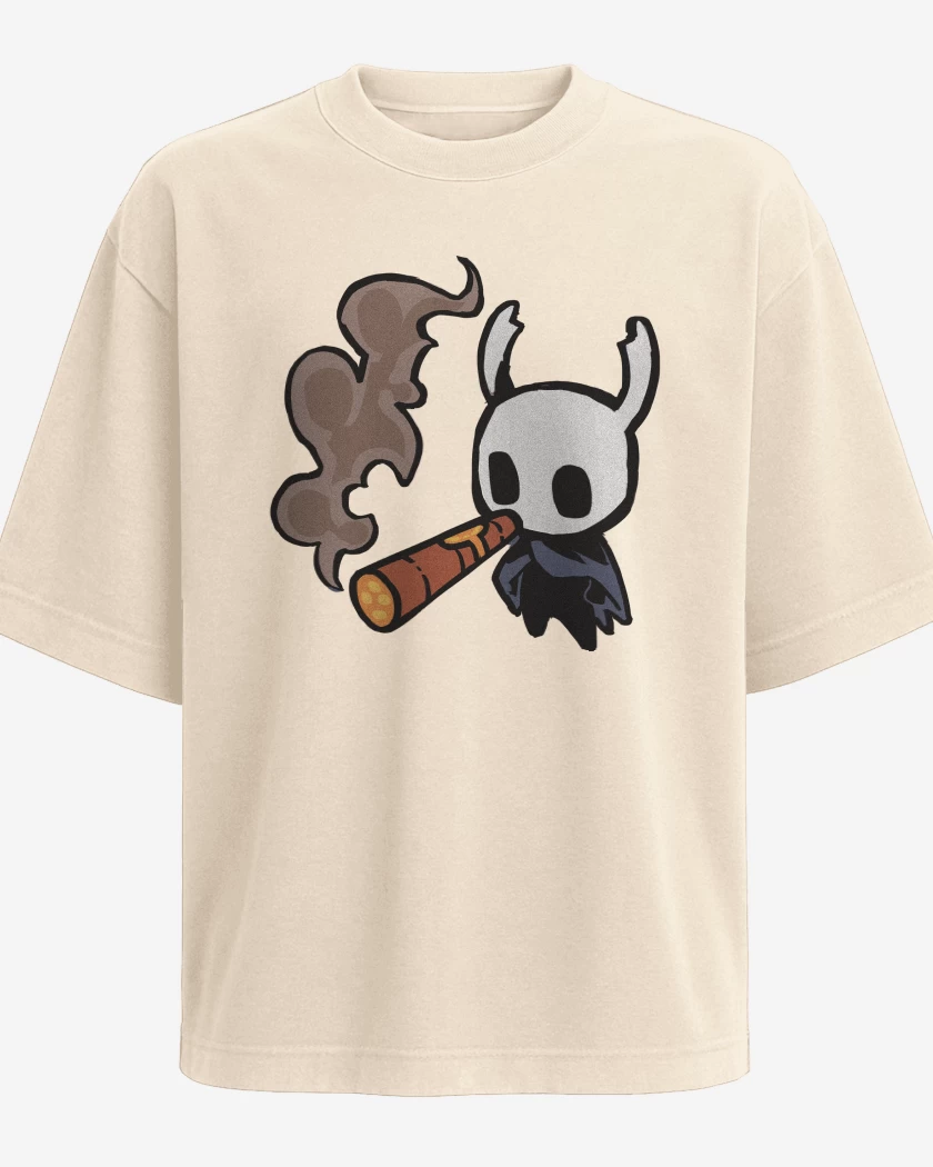 Polera Oversize Hollow Knight tabaquito