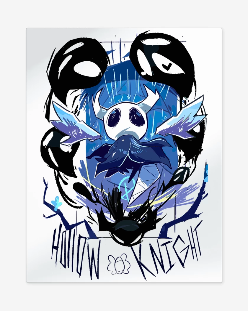 Print metalico Hollow Knight W