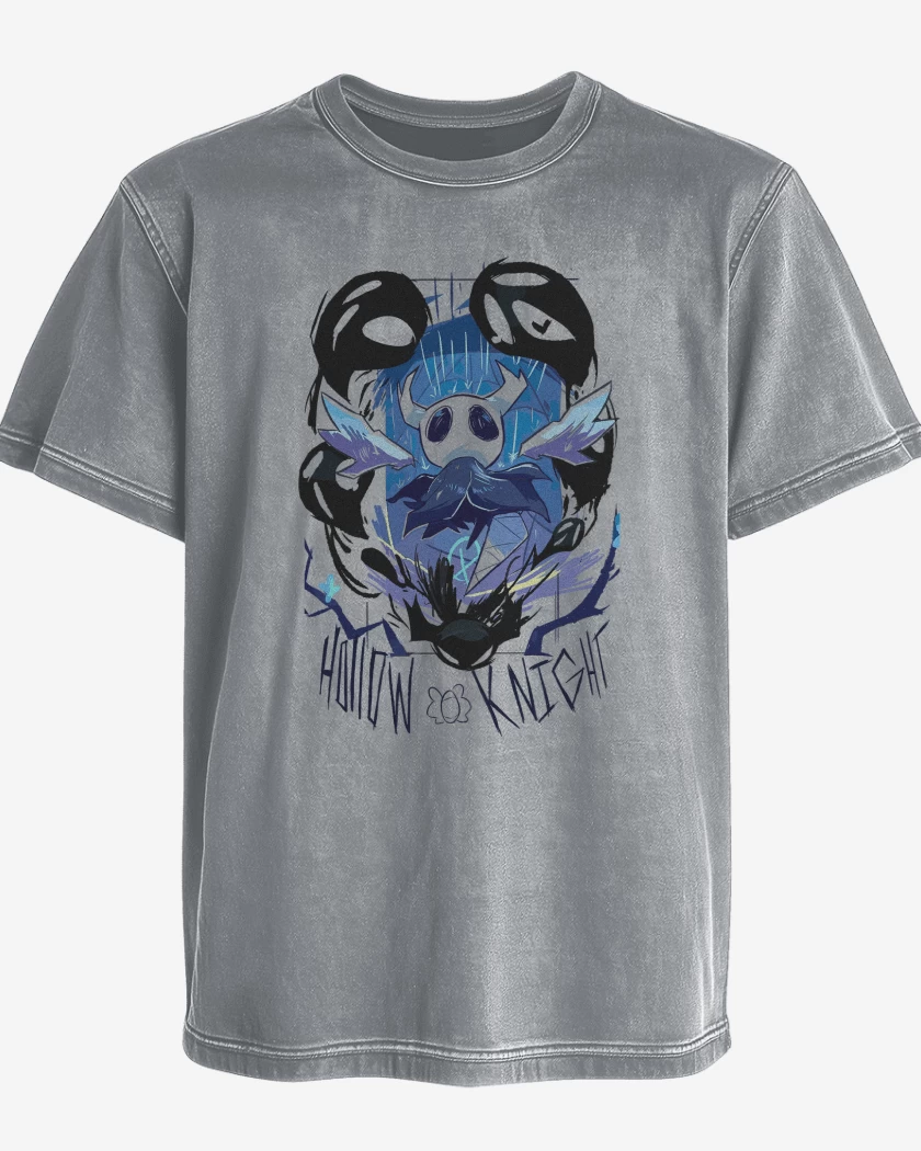 Polera desgastada Hollow Knight W