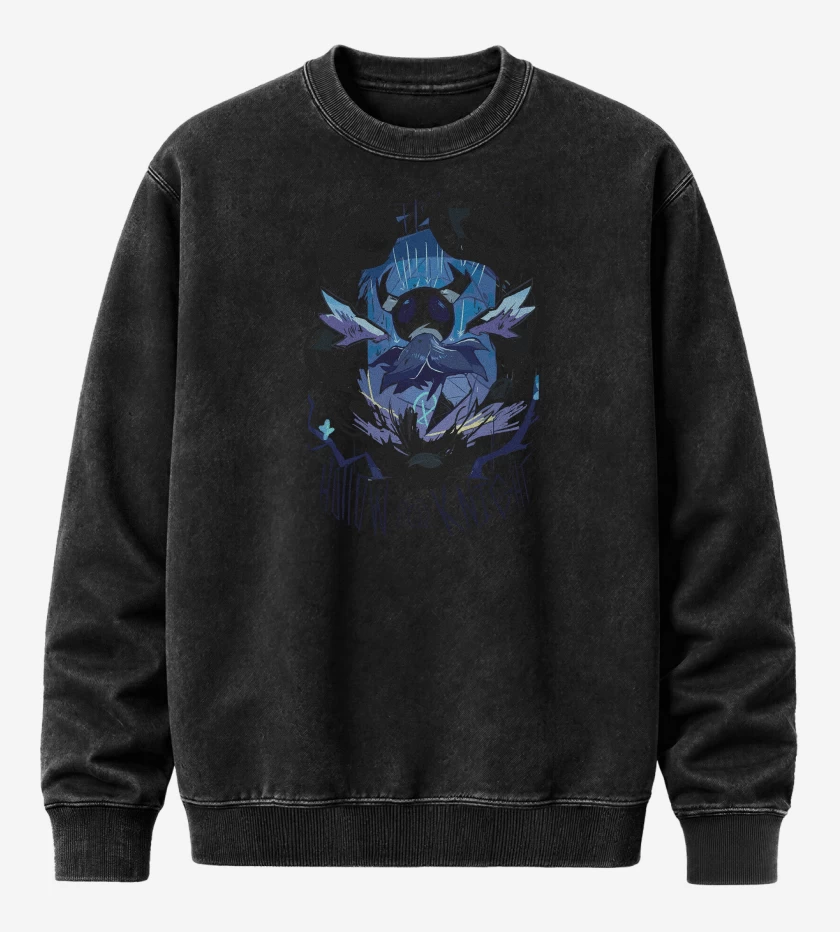 Poleron Polo Acid Wash Hollow Knight W