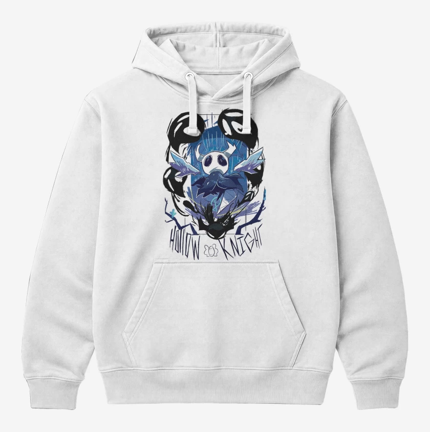 Polerón Canguro Blanco de Hollow Knight W