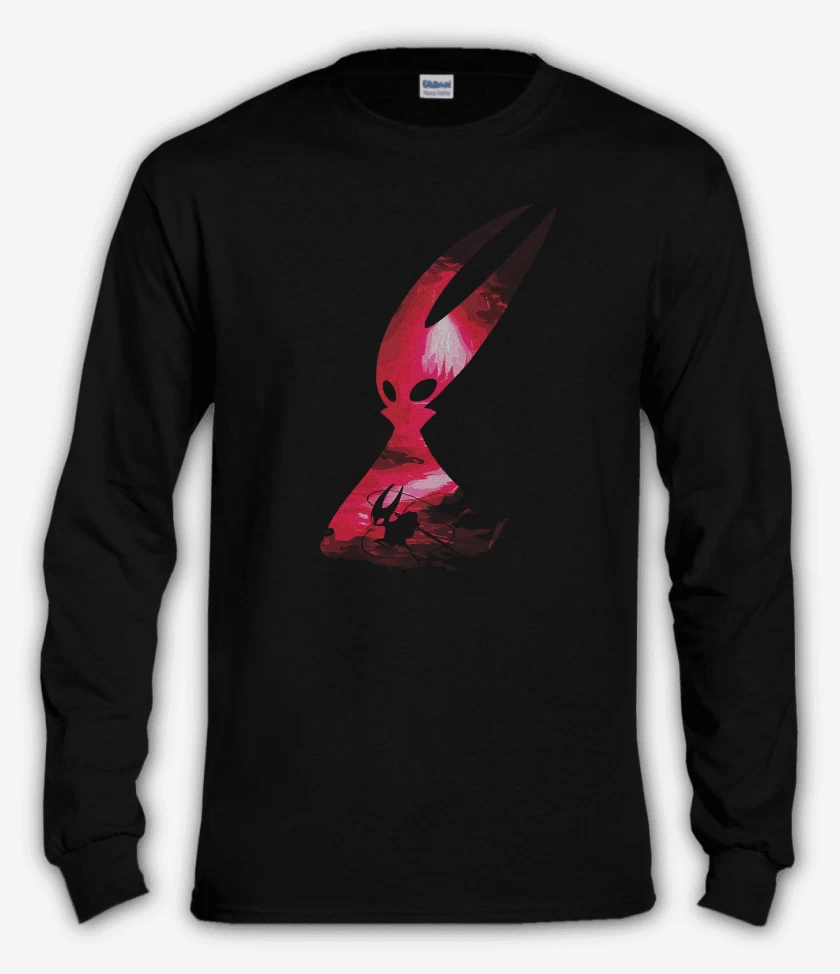 Polera manga larga Negro de Silksong Hornet