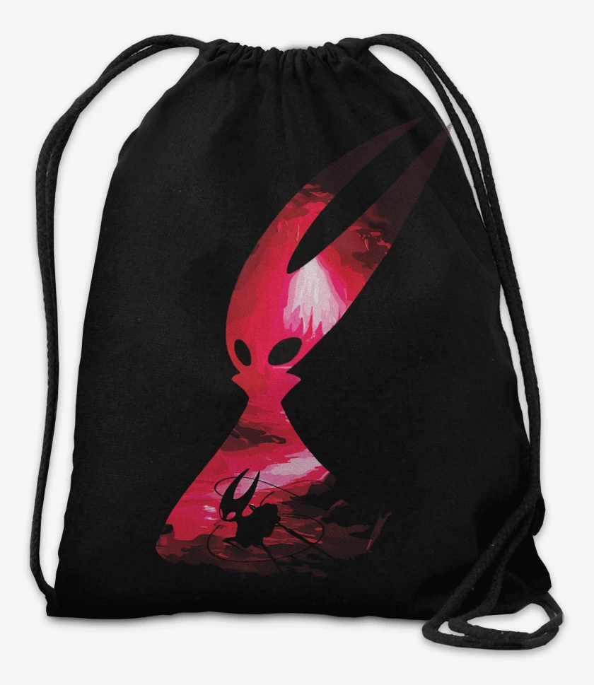Mochila Negro de Silksong Hornet