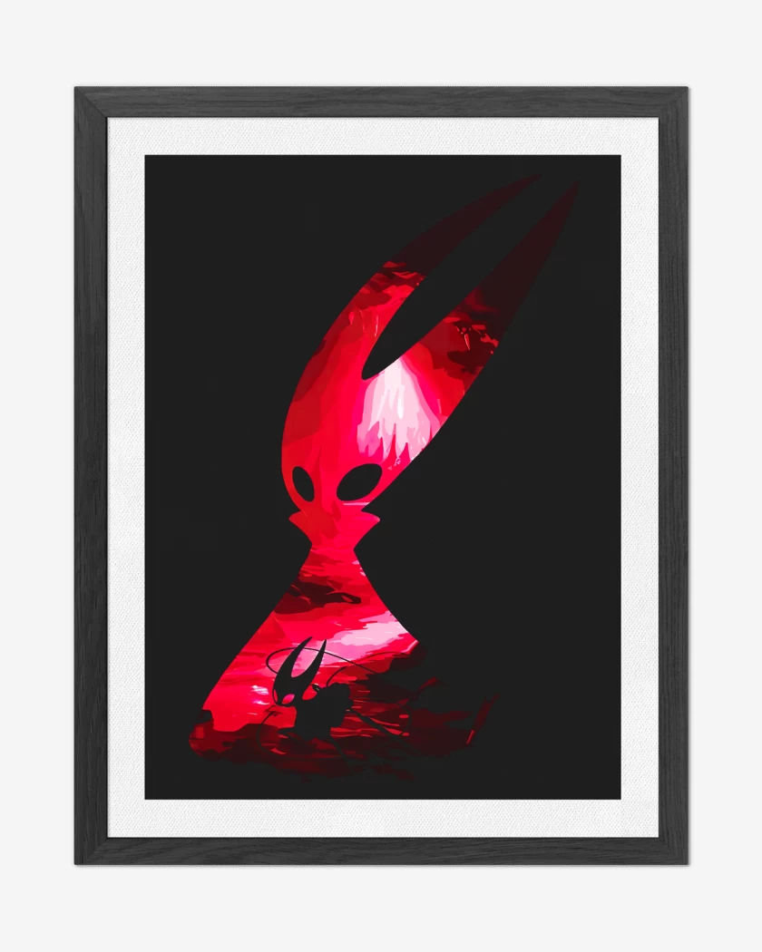 Cuadro decorativo Silksong Hornet