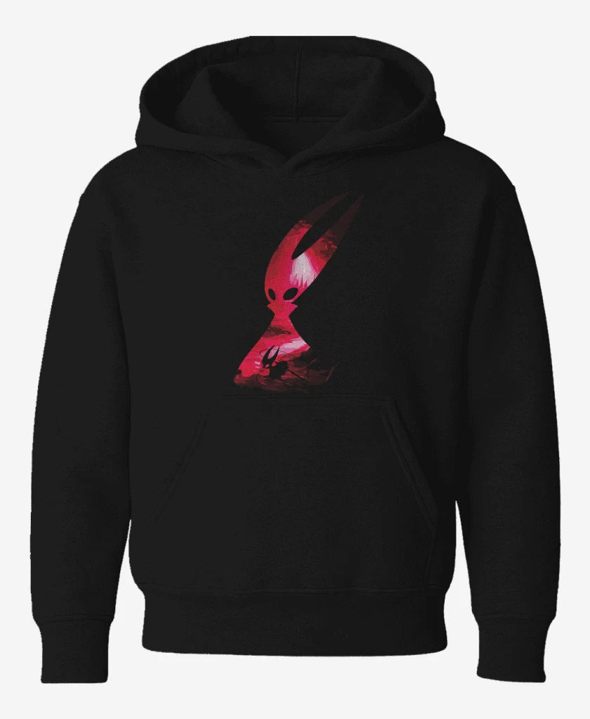 Poleron de niño Negro de Silksong Hornet