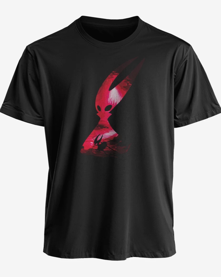 Polera premium Negro de Silksong Hornet