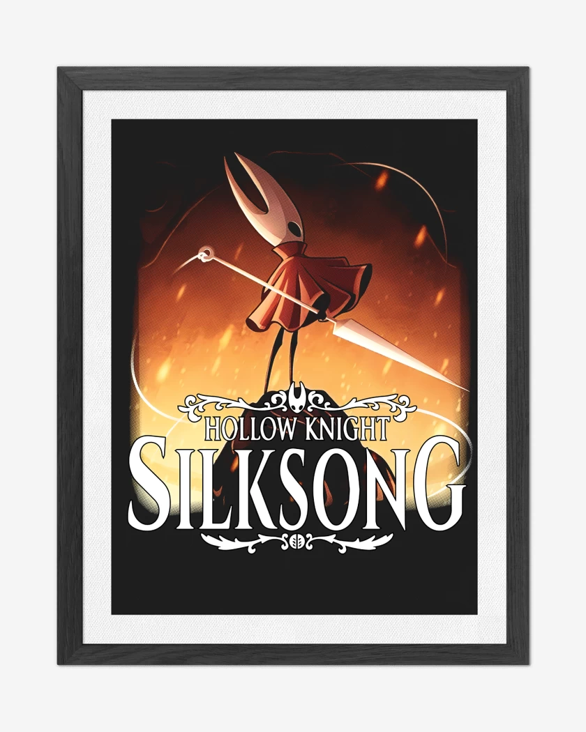 Cuadro decorativo Hollow Knight Hornet 