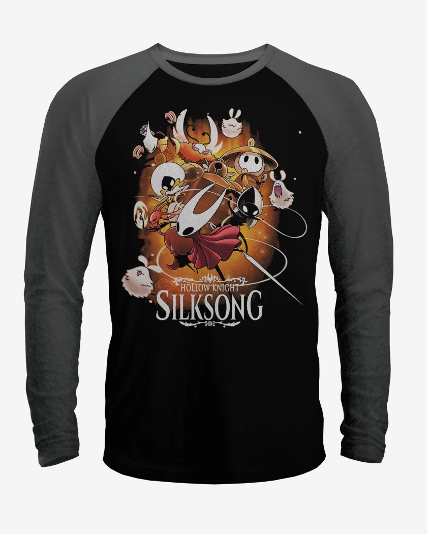 Polera Raglan Hollow Knight Silksong