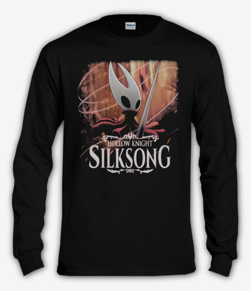 Polera manga larga Negro de Silksong