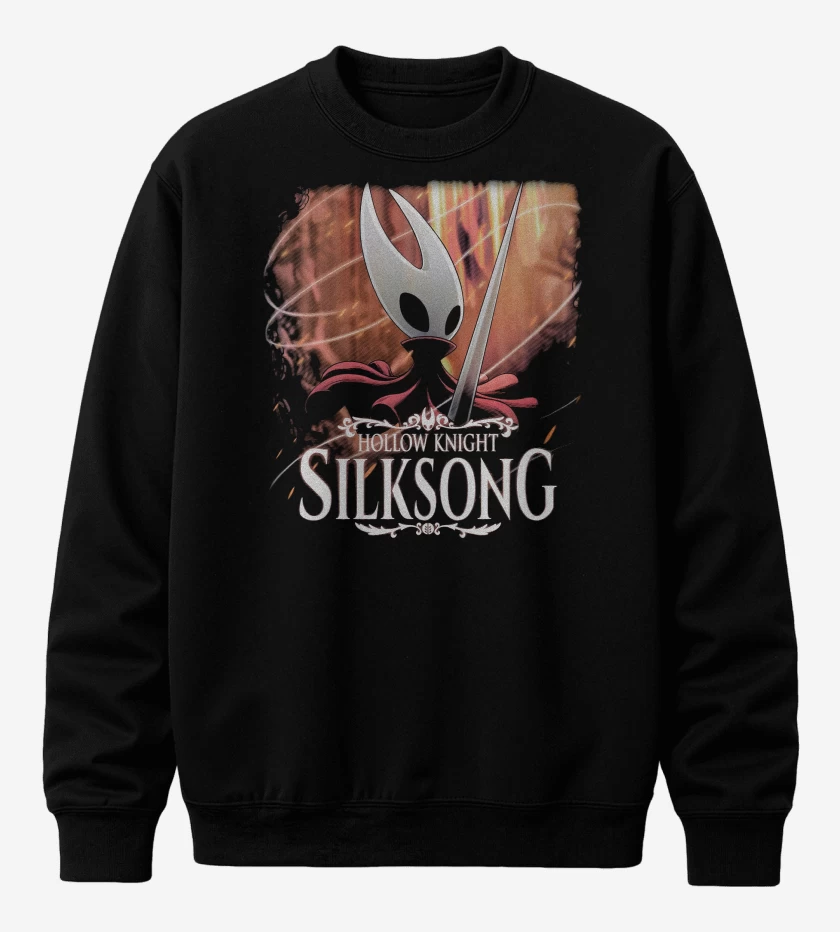 Poleron polo Negro de Silksong