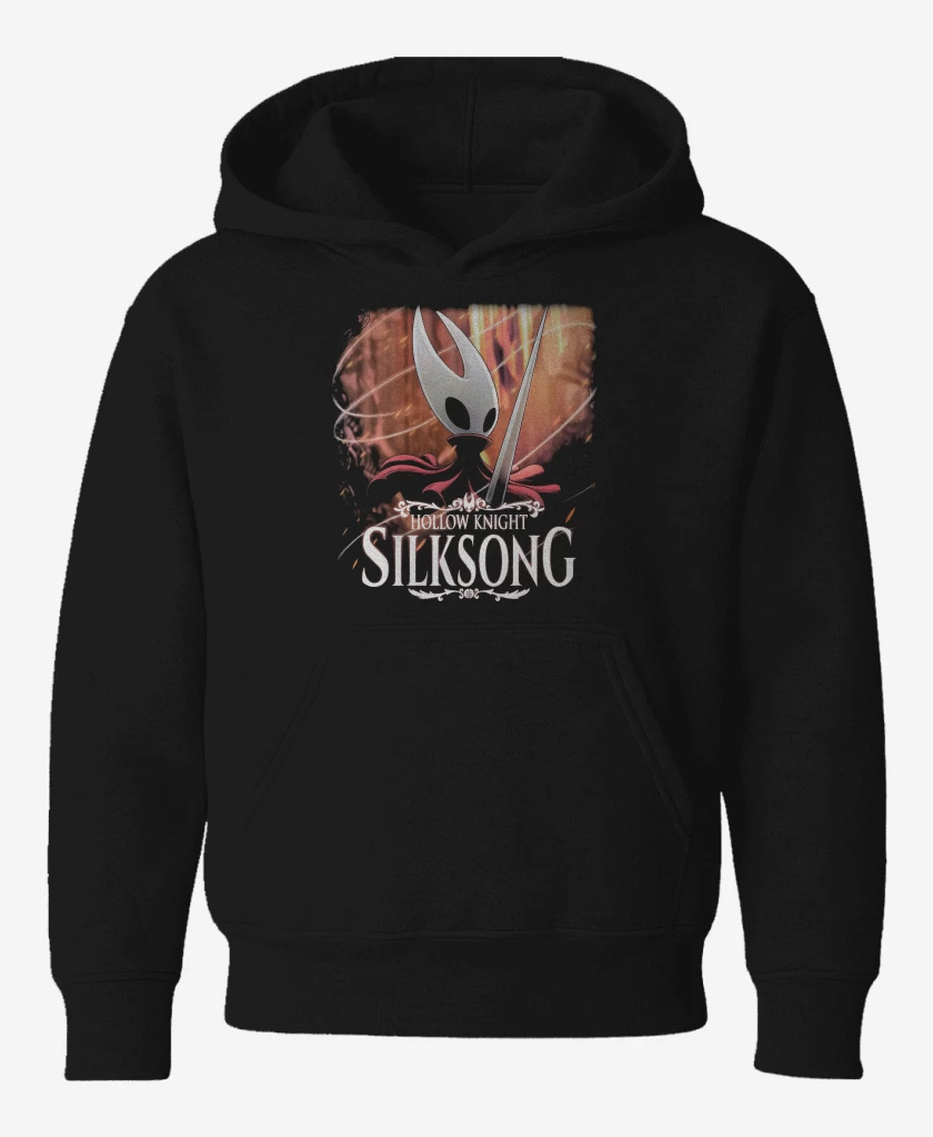 Poleron de niño Negro de Silksong