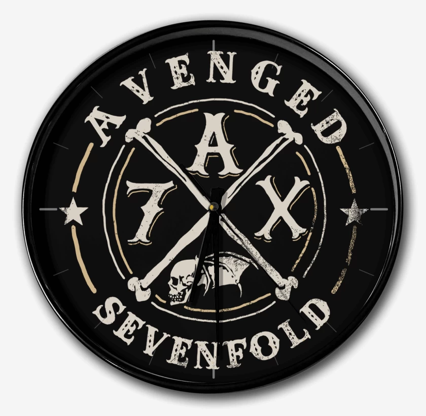Reloj Negro de Avenged Sevenfold A7X
