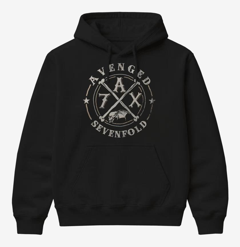 Poleron Canguro básico Avenged Sevenfold A7X