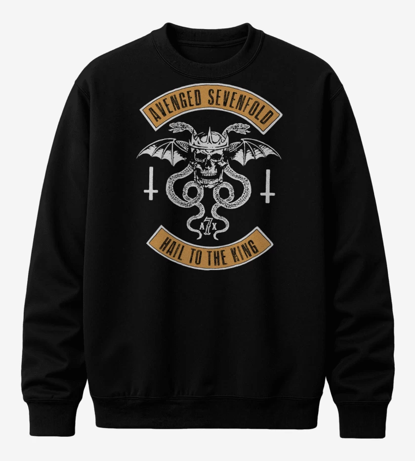 Poleron polo Avenged Sevenfold Hail to the King