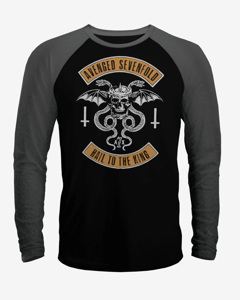 Polera Raglan Avenged Sevenfold Hail to the King
