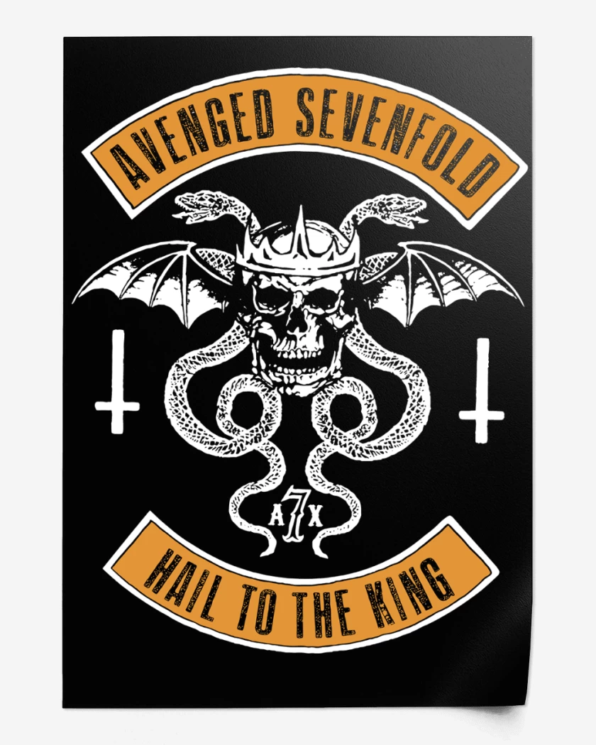 Print Avenged Sevenfold Hail to the King