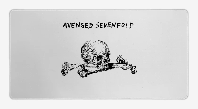 Mouse pad Gamer Avenged Sevenfold Skull
