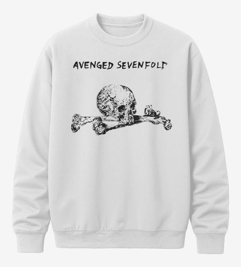 Poleron polo Avenged Sevenfold Skull