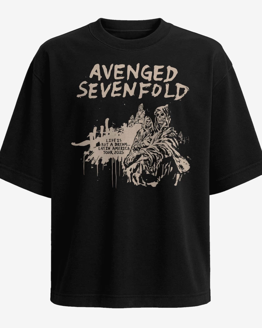 Polera Oversize Avenged Sevenfold Life is But a Dream CHILE