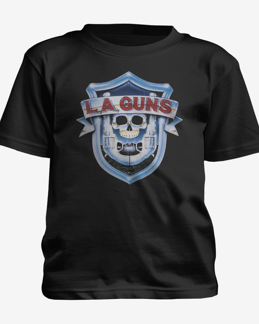 Polera de niño Negro de L A Guns