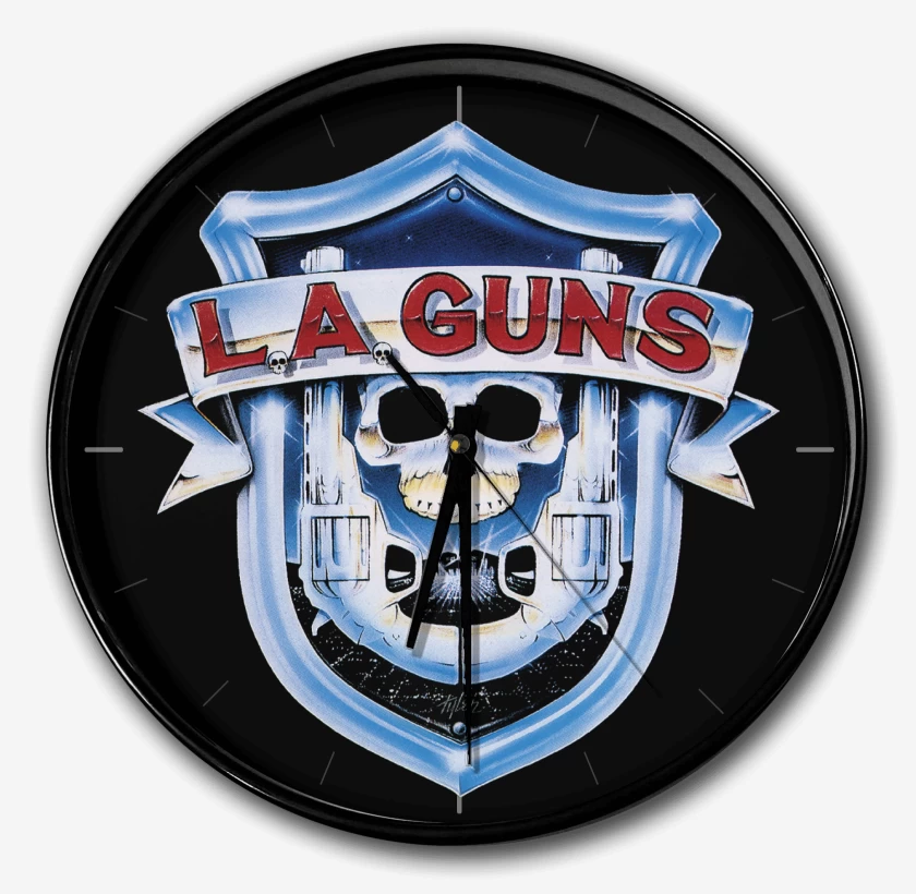 Reloj Negro de L A Guns