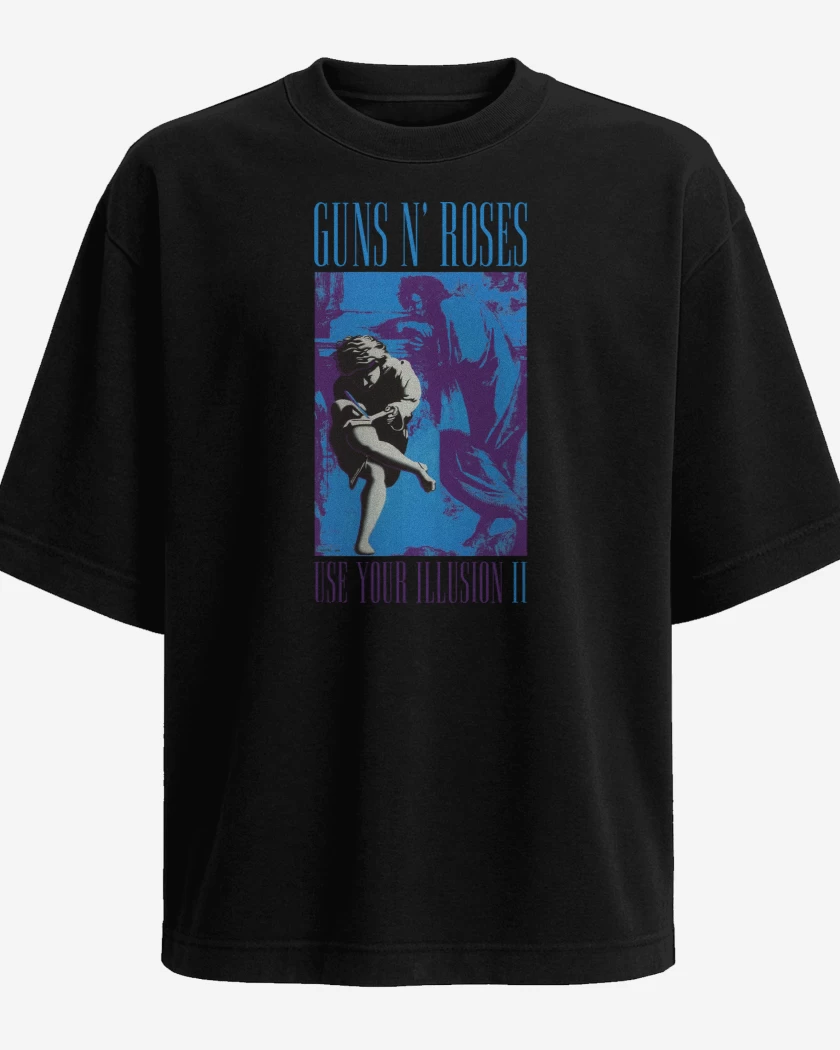 Polera Oversize Guns n Roses Use Your Illusion II