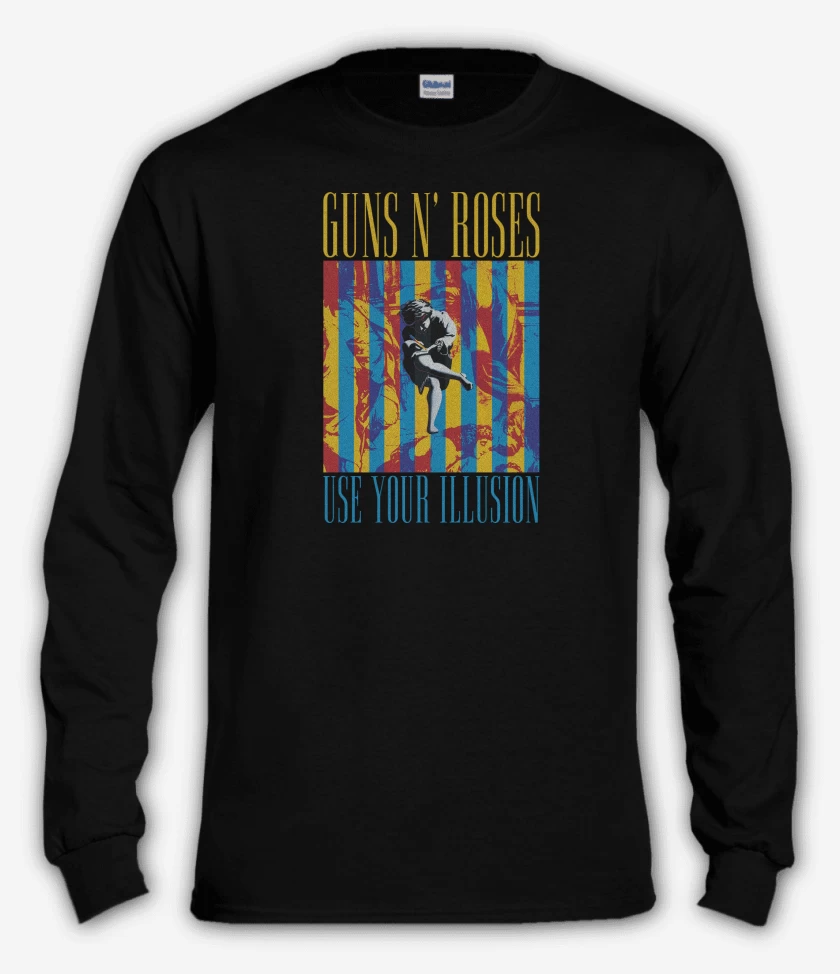 Polera manga larga Guns n Roses Use Your Illusion