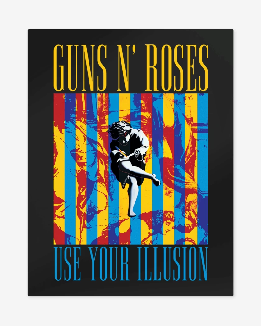 Print metalico Guns n Roses Use Your Illusion