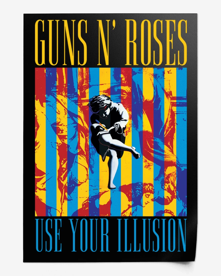 Print Guns n Roses Use Your Illusion