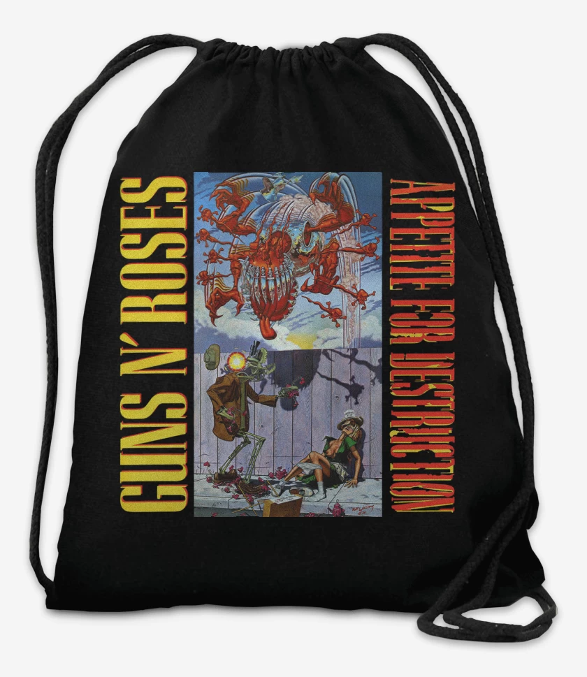 Mochila Appetite for Destruction Guns n Roses 