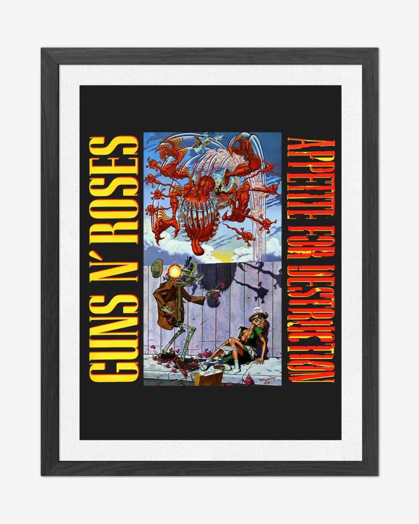 Cuadro decorativo Appetite for Destruction Guns n Roses 