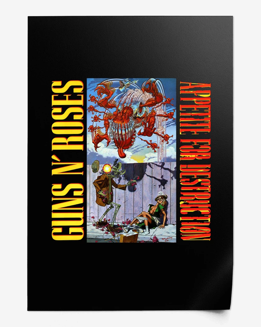 Print Appetite for Destruction Guns n Roses 