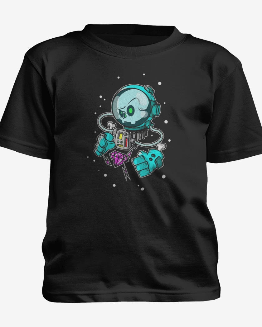 Polera de niño Negro de Dark doom