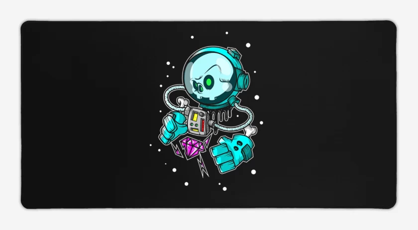 Mouse pad Gamer Negro de Dark doom