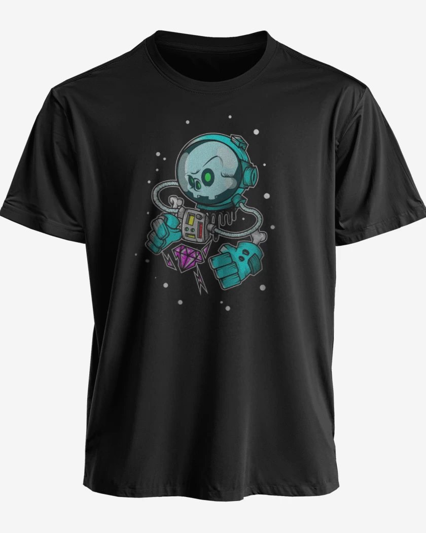Polera Negro de Dark doom