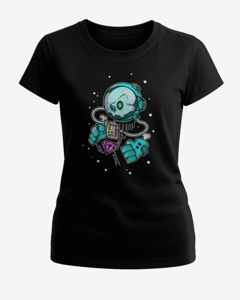 Polera de Mujer Negro de Dark doom