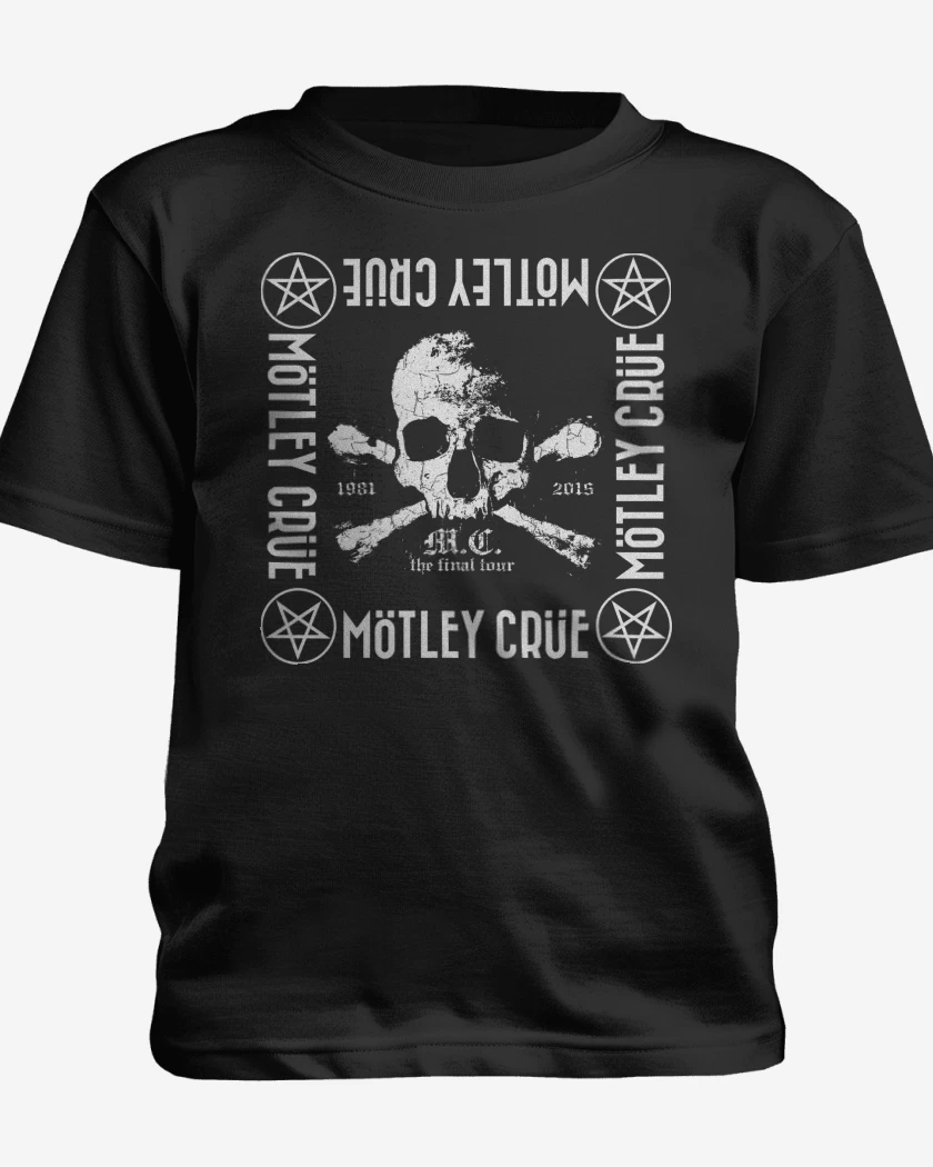 Polera de niño Motley Crue Calavera
