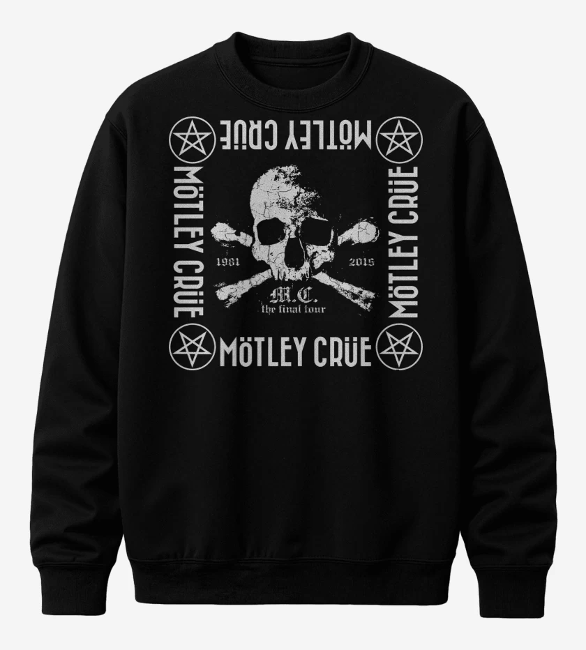 Poleron polo Motley Crue Calavera