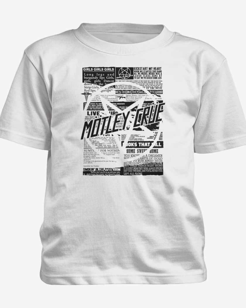Polera de niño Motley Crue News