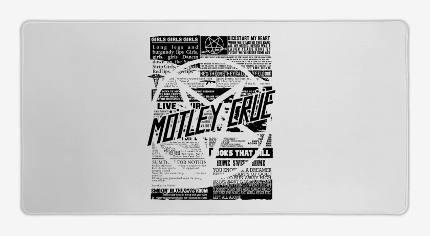 Mouse pad Gamer Motley Crue News