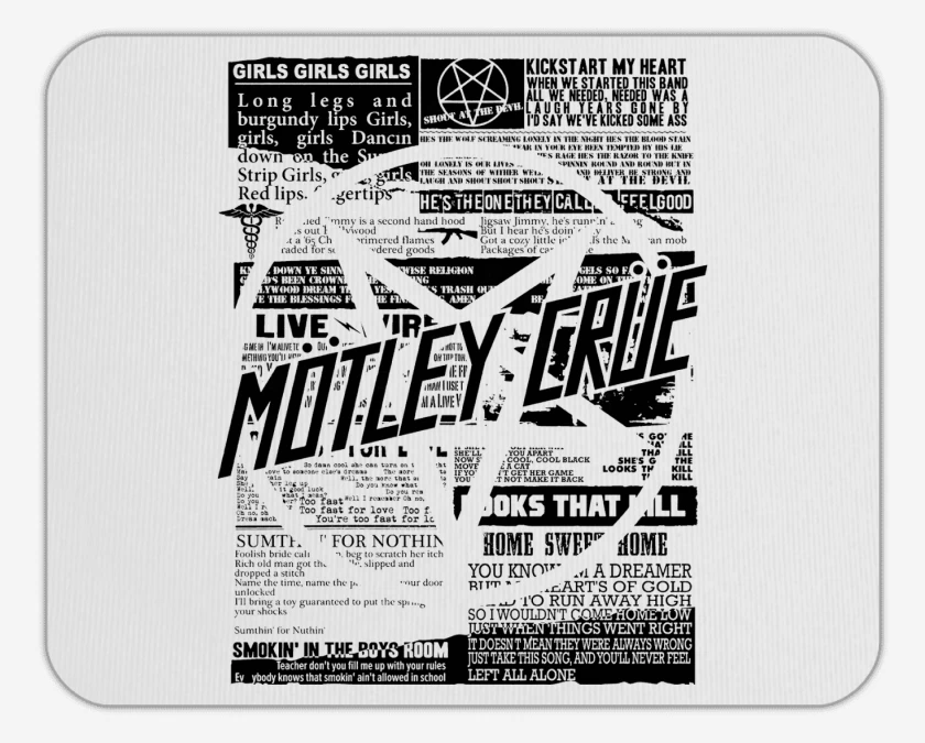 Mousepad Motley Crue News