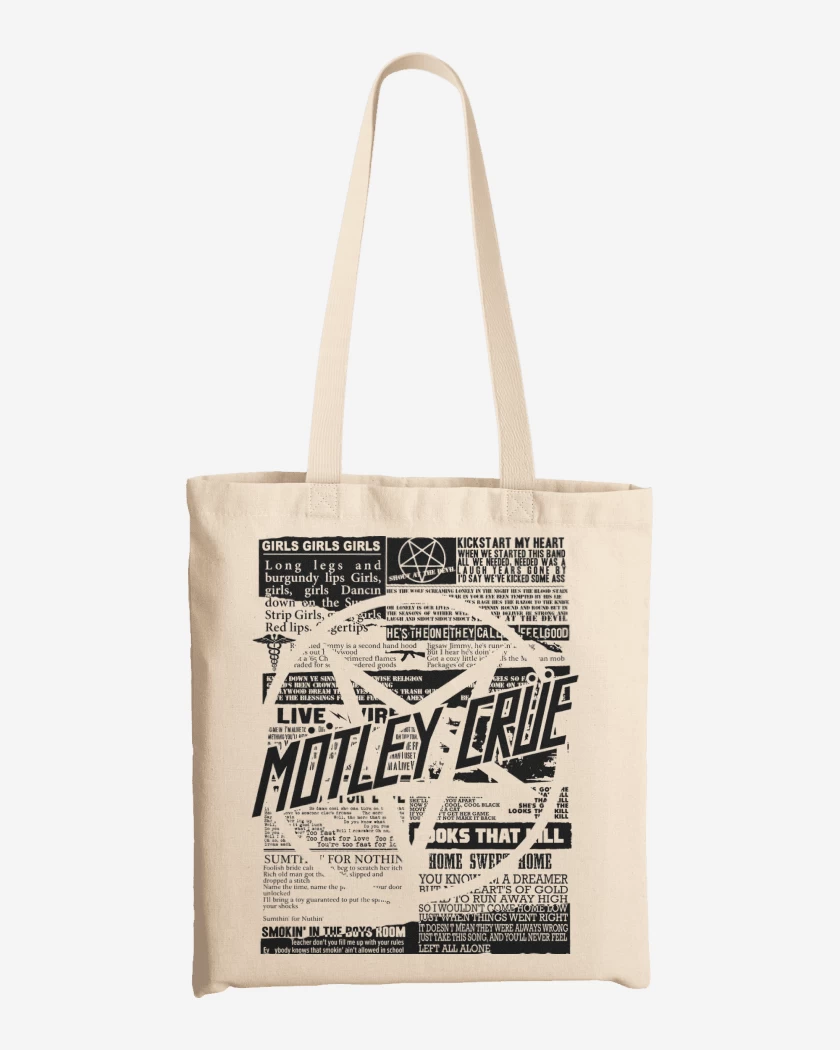 Totebag Motley Crue News