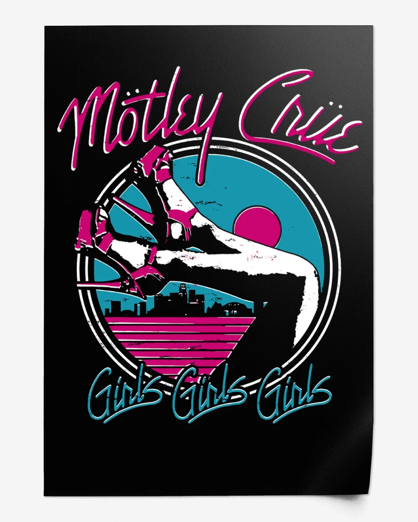 Print Motley Crue Girls