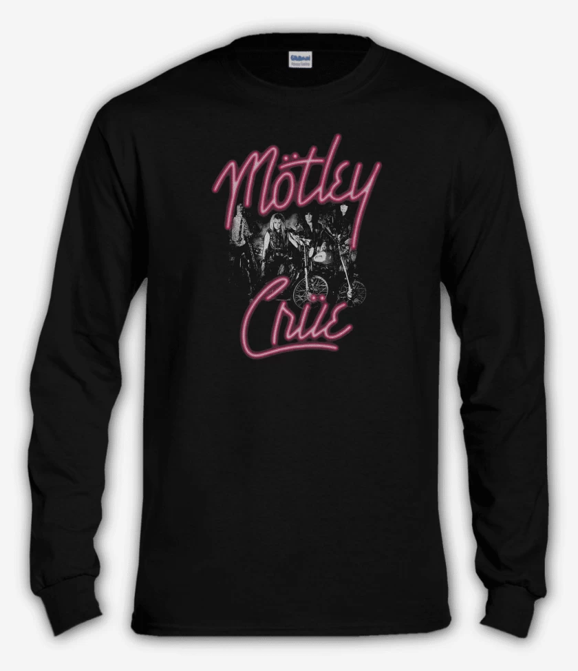 Polera manga larga Motley Crue Girls Girls