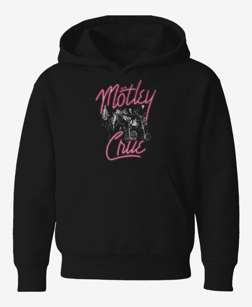 Poleron de niño Negro de Motley Crue Girls Girls