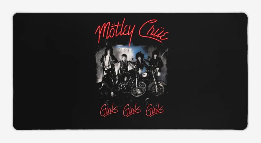 Mouse pad Gamer Motley Crue Girls Girls Girls
